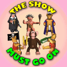 3D Animation of the Show Must Go On Show Business