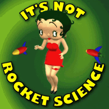 Betty Boop Rocket Science GIF