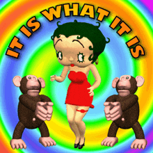 Betty dancing cartoon animation