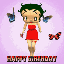 Birthday Girl Wishes You a Happy Birthday GIF