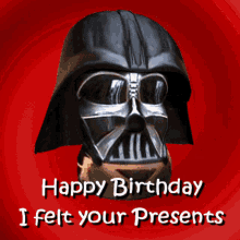 Birthday Greetings: Darth Vader Wishes You a Happy Birthday