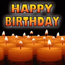 Birthday Greetings with Candles: A Festive Animation