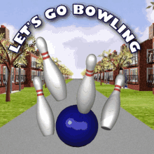 Bowling Action in 3D GIF