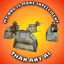 Dogs are intelligent AI