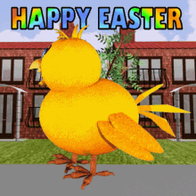 Easter Chick Gif, Happy Easter Gif, Yellow Chick Gif
