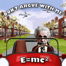 Einstein's Wisdom: Unleash Your Inner Genius with 'Don't Argue with Me'!