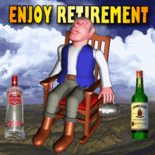Enjoy Retirement Life GIF