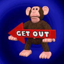 Funny Monkey Cartoon, Click to Get More Fun!