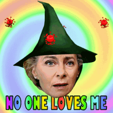 Funny Von Der Leyen With Hat Gif, Free Gifs, 3D GIF