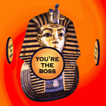GIF Animation of You're the Boss Tutankhamun
