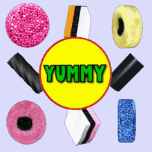 GIF Animation of Yummy Gummy Bears