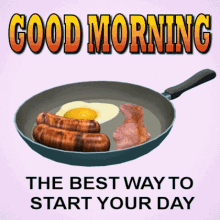 Good Morning Breakfast Gif, Free Gifs, 3D GIF