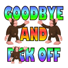 Goodbye And Feck Off Bye Gif, Free Gifs, 3D GIF
