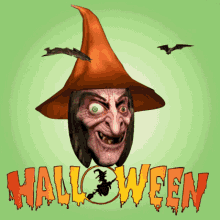 Halloween Witch Gif