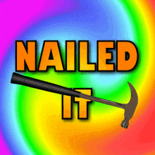 Hammer Nailed It GIF, Free Gifs, 3D GIF