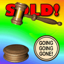 Hammering Sold Auction GIF