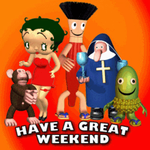 Have a Great Weekend Free Gifs, 3D GIF