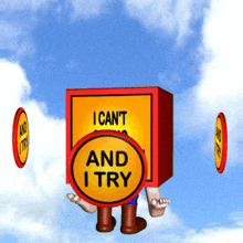 I Can't and I Try: Motivational 3D Animation