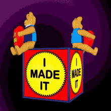 I Made It 3D Animation GIF