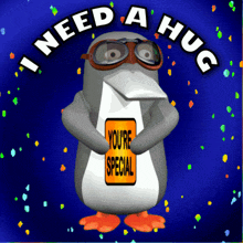 I Need A Hug You're Special Free 3D GIF