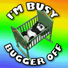 Im Busy Bugger Off Im Busy Go Away Gif