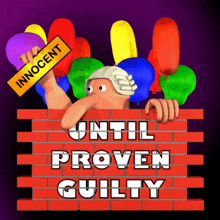 Innocent Until Proven Guilty, Legal Principle, Animation, 3D GIF