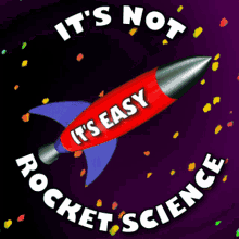 It's not rocket science easy GIF