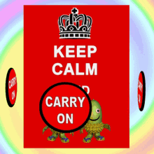 Keep Calm And Carry On Keep Calm Turtle Gif