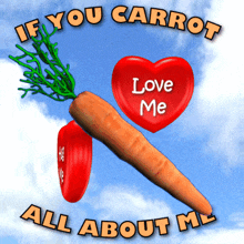 Love Carrot GIF, 3D GIF