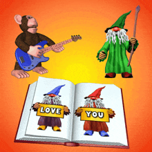 Magic Book Adventure GIF, Free Gifs, 3D GIF