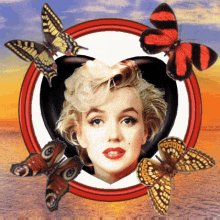 Marilyn Monroe Heart Gif, 3D Gif, Free Gifs