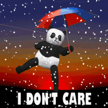 Meme-tastic: Dancing Panda with Umbrella