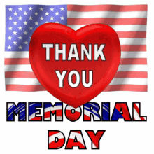 Memorial Day Thank You GIF, American Heroes GIF, 3D GIF