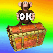 Monkey and Treasure Box Interaction