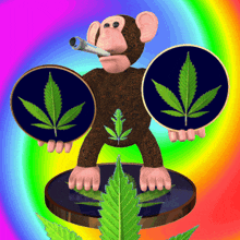 Monkey Grass GIF