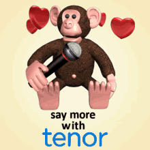 Monkey Saying More GIF