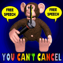 Monkey with a Microphone: A Hilarious 3D Animation