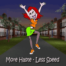 More Haste - Less Speed Slow Down Free 3D GIFs