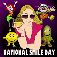 National Smile Day Smile GIF, 3D Animation GIF, Expressive Faces GIF