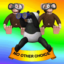 No other choice no other option 3D GIF