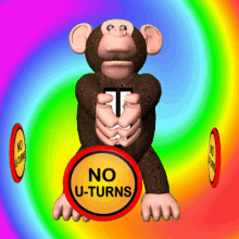 No U Turns Not Going Back Gif