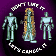 Robot Character in Doctor Who GIF