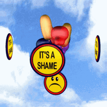 Sad cartoon character gif, IT'S A SHAME meme gif, Free gifs, 3D GIF