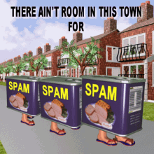 SPAM GIF, Meme GIF, Internet Meme GIF, Canned Meat GIF, Free GIFs, 3D GIF