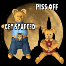 Teddy Bear Gif, Stuffed Bear Gif, Humorous Gif, Animated Gif