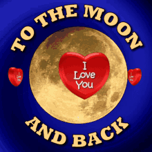 To the Moon and Back: A Romantic Gif